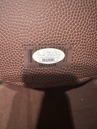 Emeka Egbuka Buckeyes Tampa Bay Bucs Signed Wilson Football W/ JSA COA - Picture 3 of 4