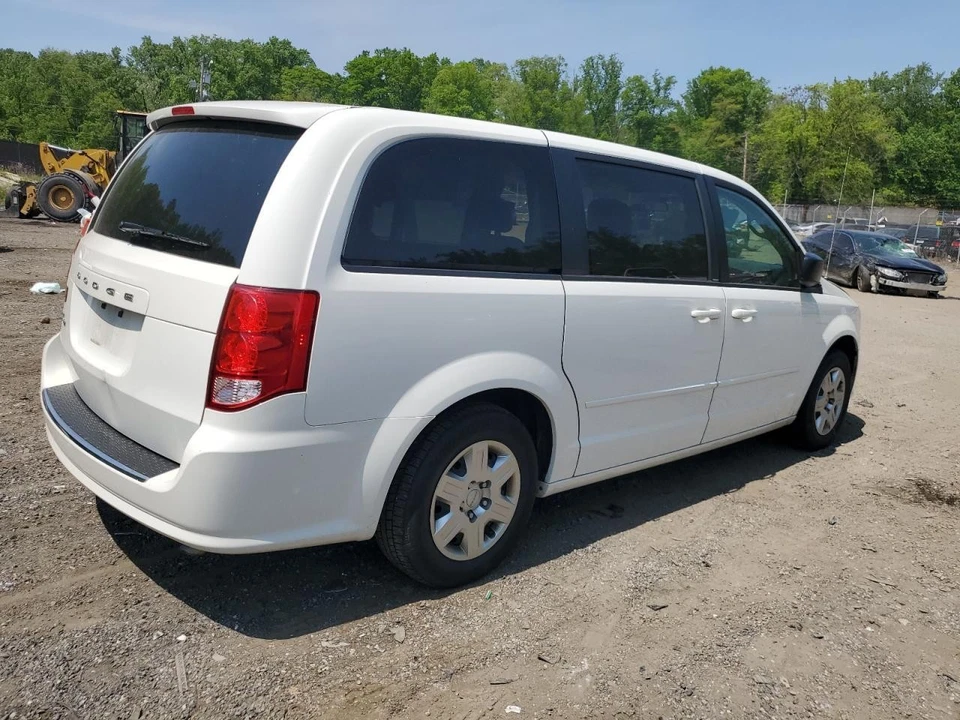 Used Rear Right Door Assembly Rear Side fits: 2013 Dodge Caravan fixed glass pri - Image 4 of 4
