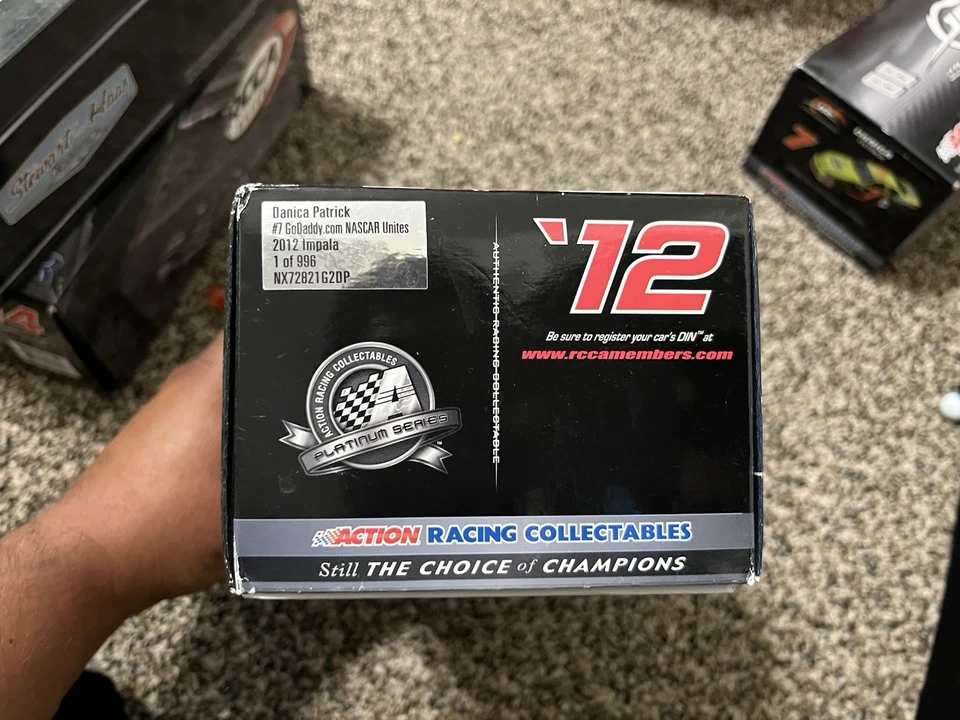 danica patrick 2012 #7 godaddy nascar unites 2012 impala - Image 2 of 3