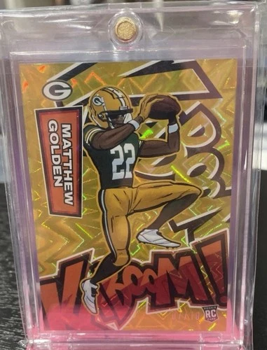2025 Panini Absolute Matthew Golden Gold Kaboom RC /10 PACKER CHASER PACK