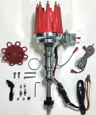 FORD Y Block 1955-1964 272-292-312 RED Electronic Performance Distributor - Bild 1 von 4