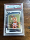 2024 Donruss Optic - Rated Rookie Bo Nix- On Card Auto- Psa Authentic/Auto 10