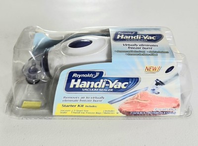 Reynolds 00590 Handi-Vac Vacuum Sealer Starter Kit - White