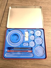 Spirograph Design Set in Tin Classic Toy Drawing Art Gears Wheels