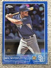Topps Chrome 2015 Wil Myers Blue Refractor #53 /150 San Diego Padres MLB