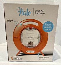 New Open Box Happy Habitats Halo Portable Pet Carrier - Small Pet Ball Carrier