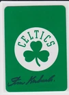 STEVE KUBERSKI BOSTON CELTICS 1969-1974 ILLINOIS AUTOGRAPHED PLAYING CARD