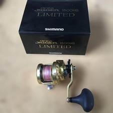 Ocea Jigger 1500HG Limited Shimano 14 Baitcast Fishing Reverse Drag Right Handle