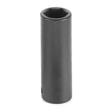 Grey Pneumatic 2048D 1/2" Drive x 1-1/2" Deep Length Impact Socket, 6 Point