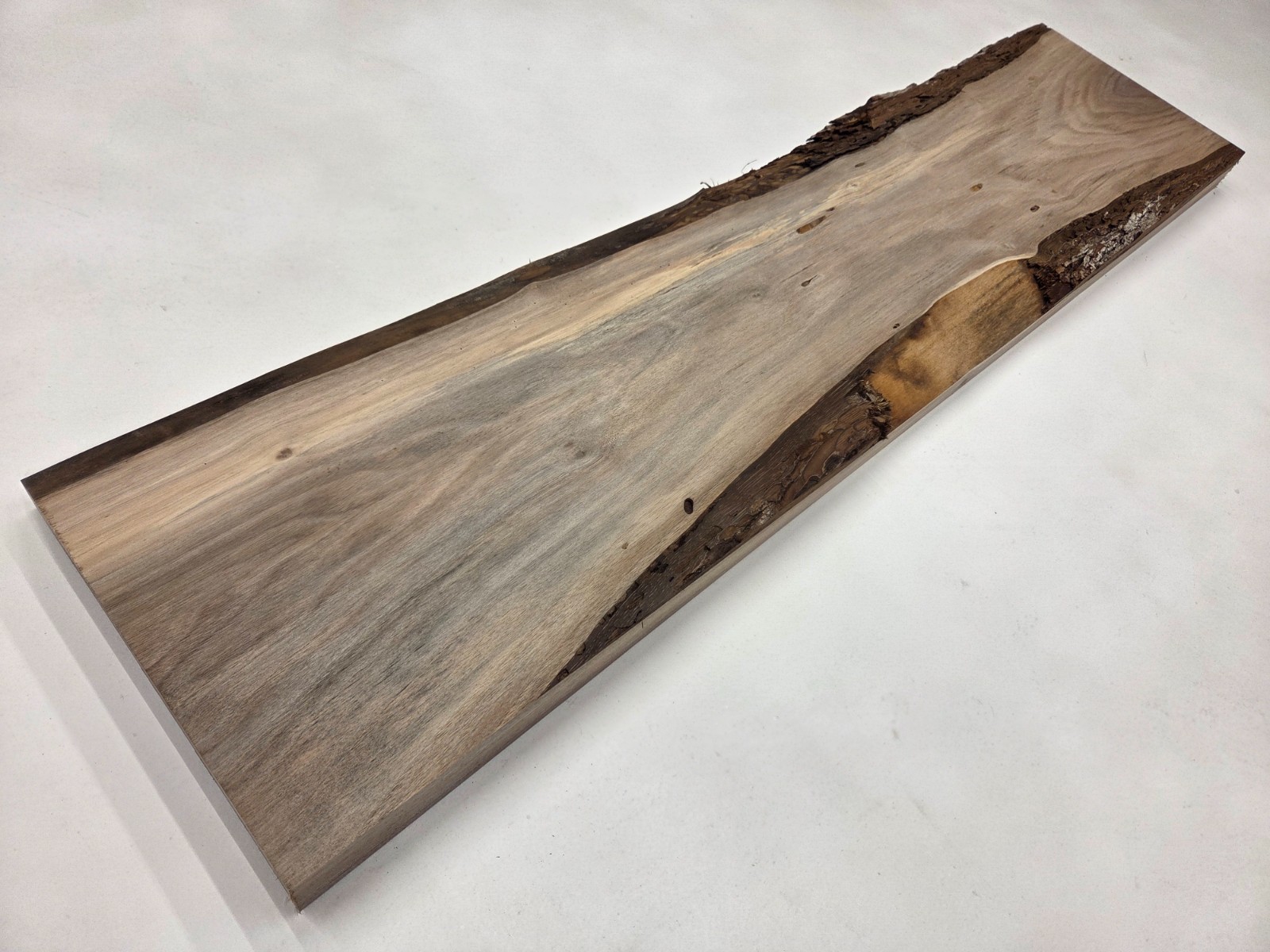 42" Awesome Cool Hybrid Live Edge Walnut Lumber Wood Kiln Dried Board Slab