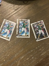 Nick Kurtz Rookie 2024 Oakland Athletics Topps Baseball Card Lot (3)