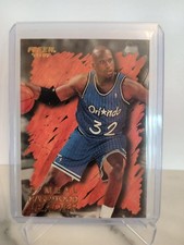 Shaquille O'Neal Orlando Magic 1996-97 Fleer NBA Hardwood Leader Card #138