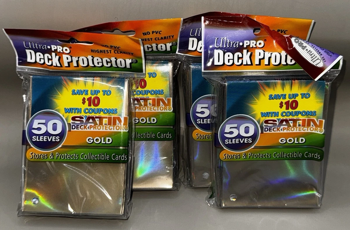 Ultra PRO Gold Collectible Card Game Card Sleeves for sale | eBay