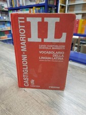 Vocabolario Latino ''Castiglioni/Mariotti'' -IL- (E22)