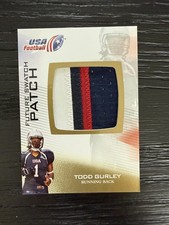 2012 Upper Deck USA Football - Box Set Future Swatch Jersey Todd Gurley II MT