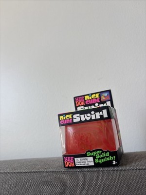 ￼Needoh Orange, red, And Yellow Nice Cube Swirl Authentic Unopened Schylling