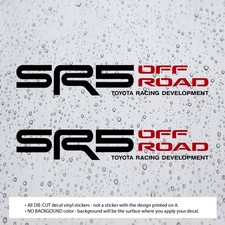 2x Sr5 Off Road Decal Vinyl Stickers 19 X 3 For Toyota Tacoma Tundra Truck