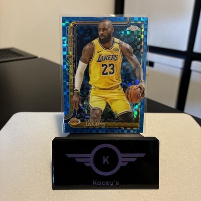 2025-26 Chrome - LeBron James REDEMPTION - #127 BLUE X-FRACTOR LAKERS MINT NBA 