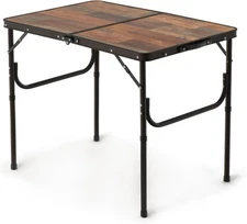 Naturehike Folding Camping Table, Portable Tables with Adjustable Legs, Foldable