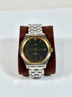 Vintage 1987 Timex Marlin Royal Oak Two Toned Crosshair Manual Wind Watch Rare