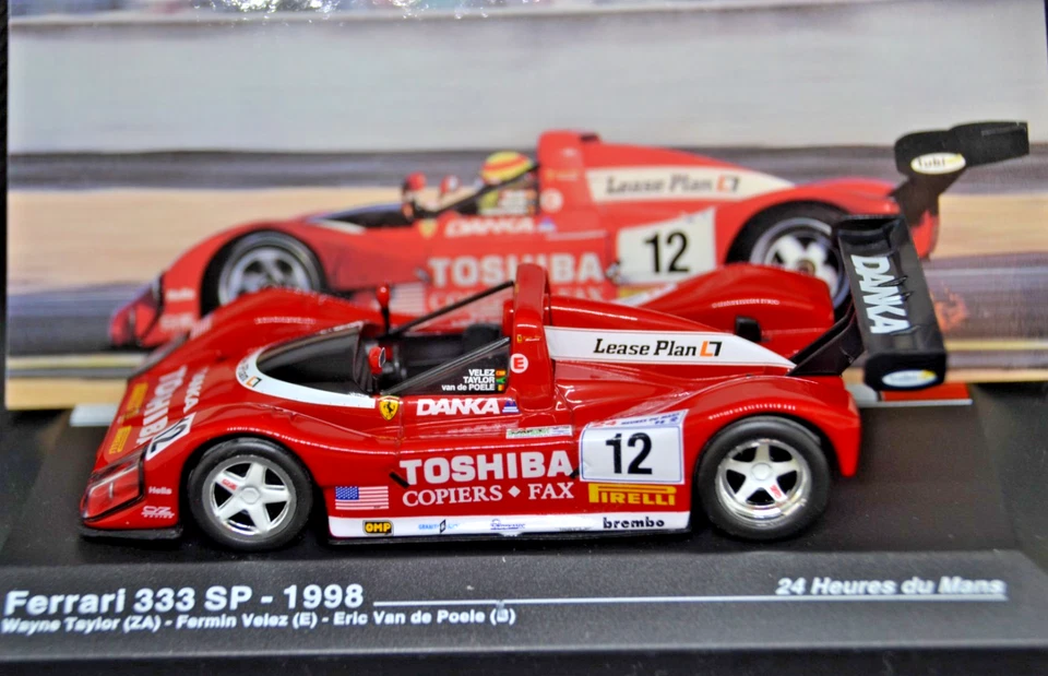 1/43 FERRARI 333 SP #12 24H Le Mans 1998 11VP4 - Photo 1/4