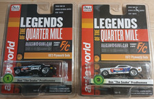 pair of Don "the Snake" 4 gear funny car legends autoworld