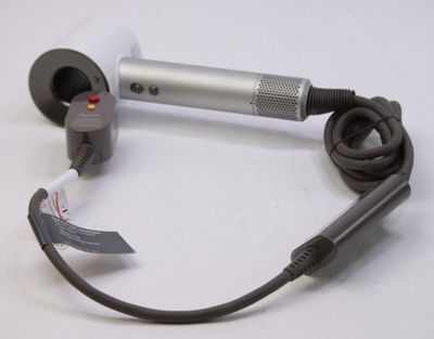 Dyson Supersonic Hair Dryer HD01 White/Silver Tested Works Great