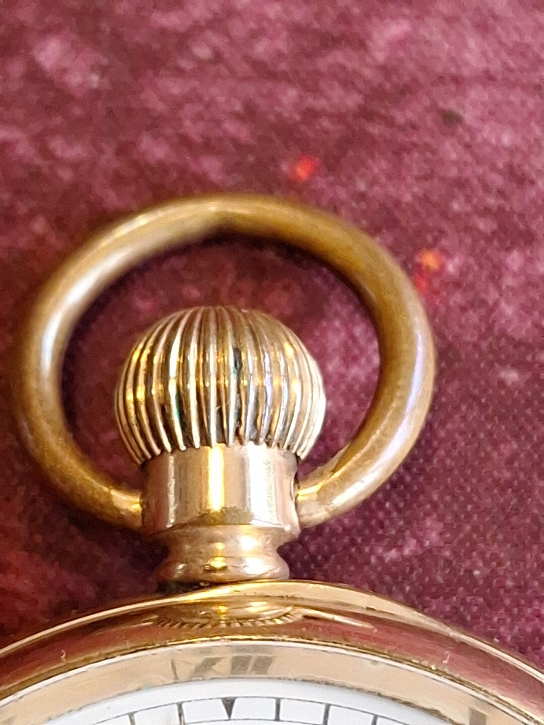 Vintage Waltham Gold Plated Pocket Watch Traveller Illinois Watch Case