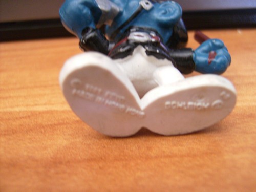 Smurf Figurine - Policeman - 20123 - Very Nice - Picture 3 of 3