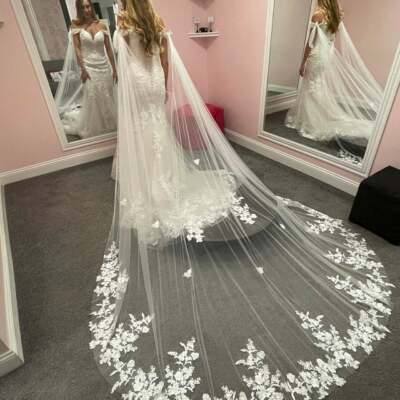 wedding shoulder cape