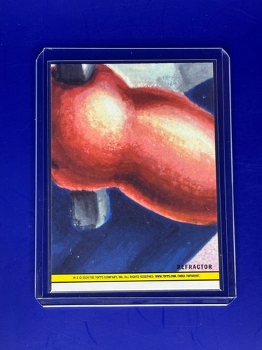 Filled Up Phillip 2024 topps chrome garbage pail kids series 7 #280B REFRACTOR - Picture 2 of 3