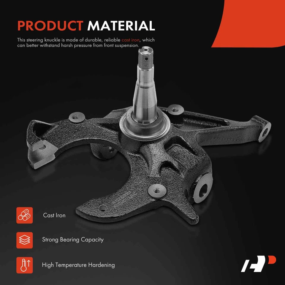 Husillos reductores de caída laterales delanteros A-Premium de 2" para Chevy S10 82-04 GMC S15 Jimmy Foto 4 de 4