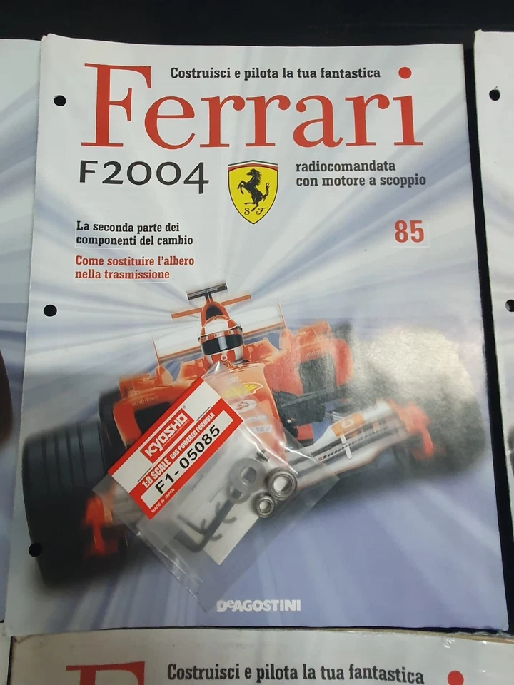 Kyosho Ferrari F2004 - F2005 scala 1/8 - kit seconda marcia completo - Immagine 3 di 4