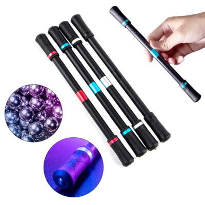 Spinning Pen Smooth Surface Ant-slip Spinning Rotation Match Practice Pen T*j*