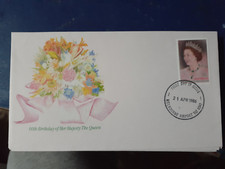  Australia 1986 60th birthday QEII FDC 3045 postmark