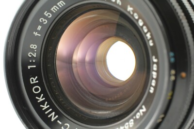 EXC+5】Nikon PC Nikkor 35mm f2.8 / PERSPECTIVE CONTROL SHIFT LENS