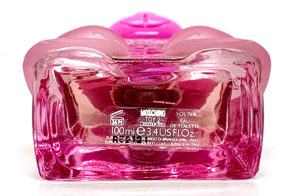 MOSCHINO TOY 2 BUBBLE GUM 4 PCS SET 3.4 Oz EDT, MINI, BODY