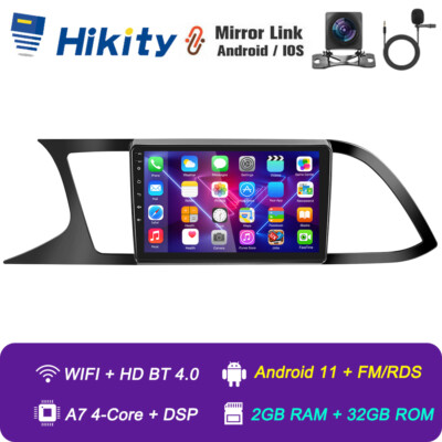 9'' Android 15 Autoradio für Seat LEON 5F1 5F5 2012-2020 GPS Navi WiFi DSP 2+32GB
