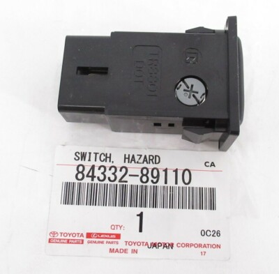Genuine OEM Toyota 84332-89110 Hazard Light Signal Switch 91-95