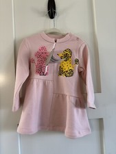 stella mccartney kids dress Fleece Dress With Love Poddles 12 Months