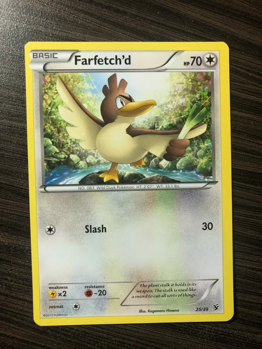 Mavin  Farfetch'd 25/39 / Kalos Starter Set Pokemon Card TCG