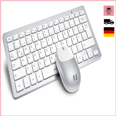 UltraDauerhaftes Wireless-Keyboard-Set mit Maus für Laptop und PC