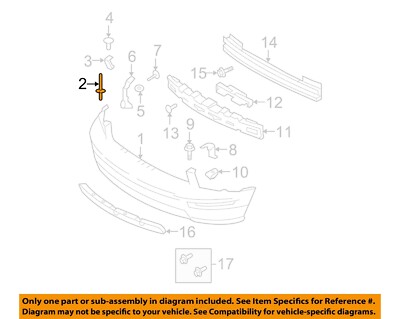 FORD OEM 05-18 C-Max Bumper Components-Bumper Cover Rivet W715030S437