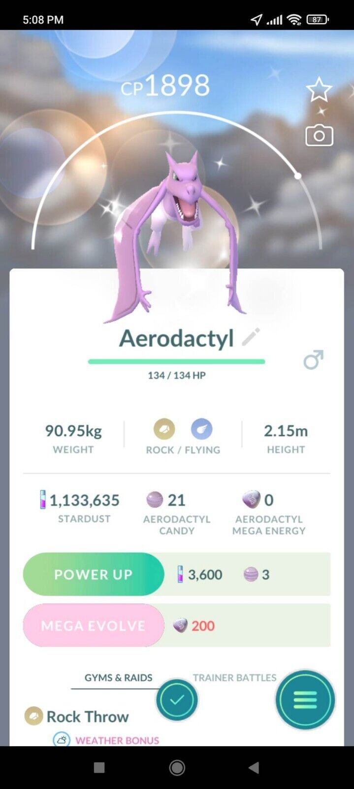 Shiny Aerodactyl : r/TheSilphRoad