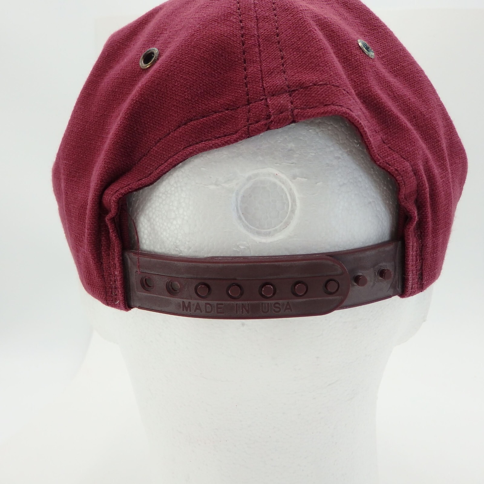 Vintage Universal Studios Hat Snapback Maroon Orl… - image 6