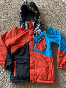 volcom orange jacket