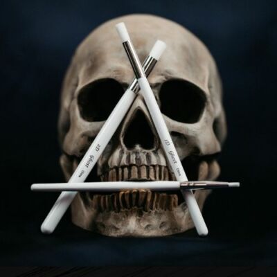 Ghost Dry Full 3 Brush Set Miniature Drybrush Kickstarter