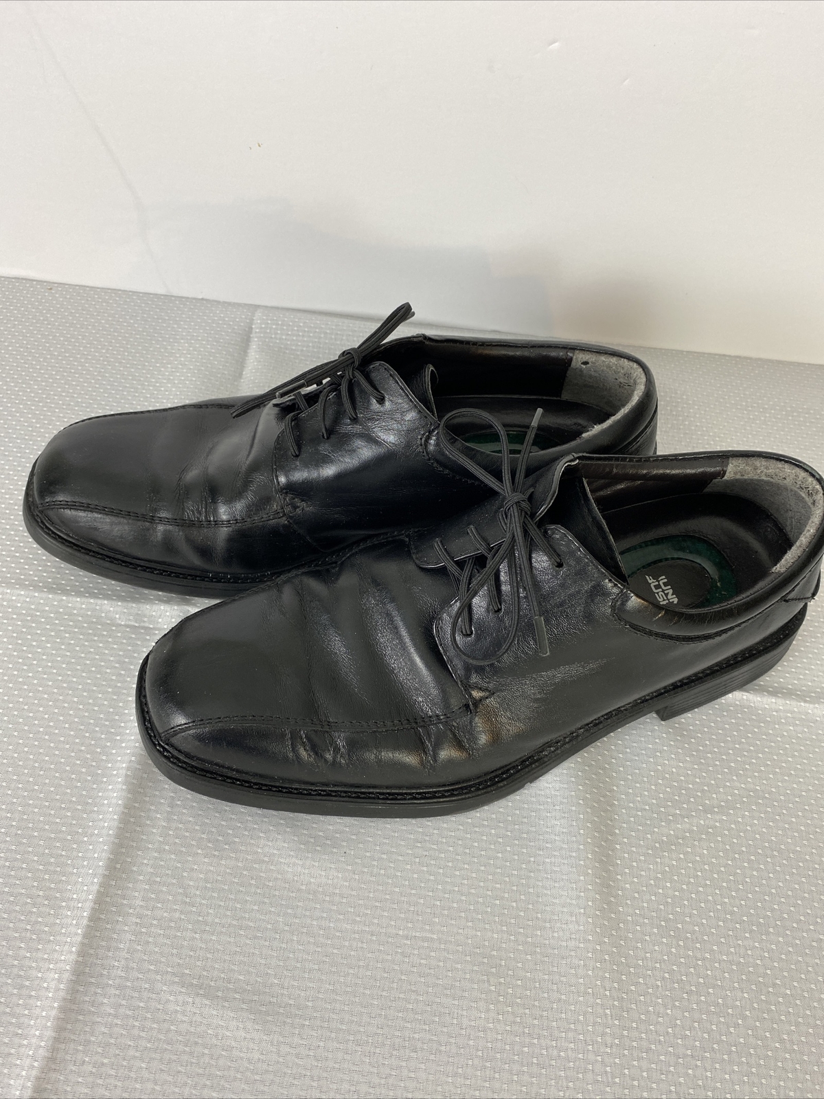 SAOLA Nunn Bush punta da bici Oxford da uomo Kore Pro nera stringata taglia 10