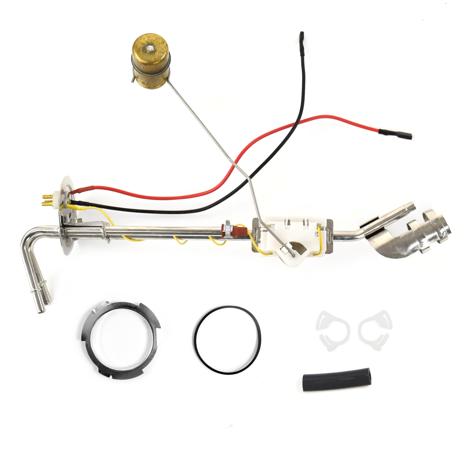 8789 Ford Bronco Fuel Sending Unit, Stainless Gas Sender 3/8" 1987