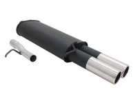 EndschalldäMpfer Auspuff VW Passat 3B/BG 96/05 - 2X76Mm